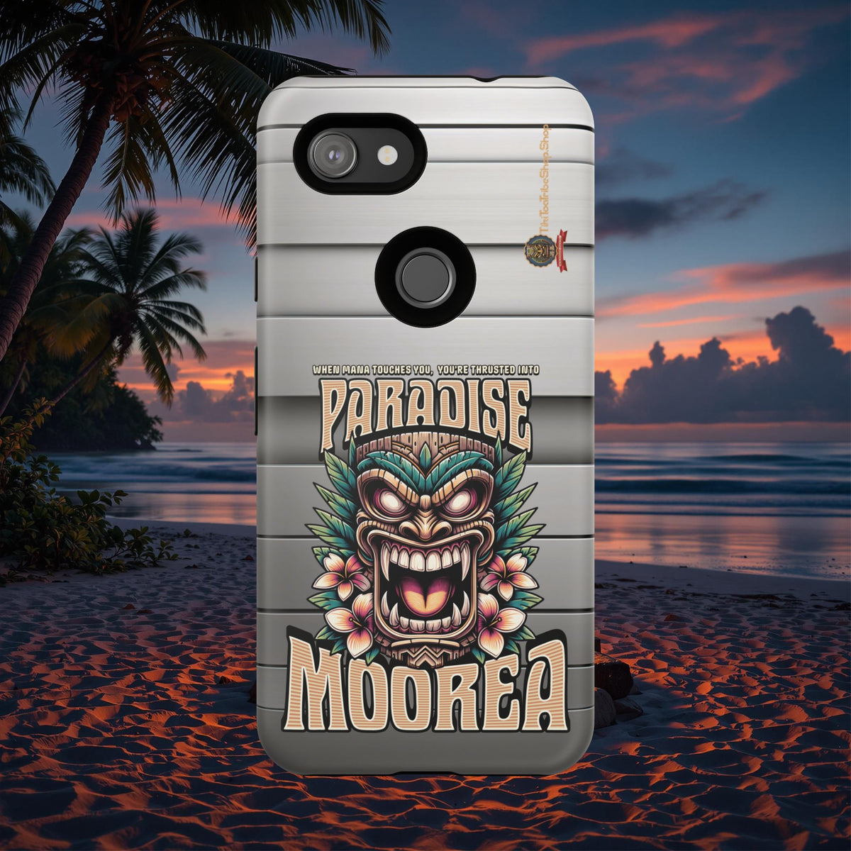 Moorea – Coque Antichoc Premium Tiki Fenua
