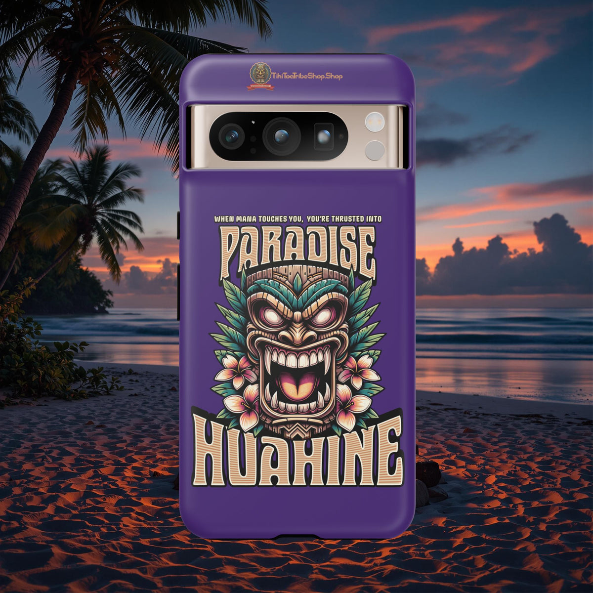 Huahine – Coque Antichoc Premium Tiki Fenua