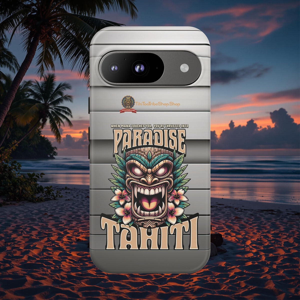 Tahiti – Coque Antichoc Premium Tiki Royal