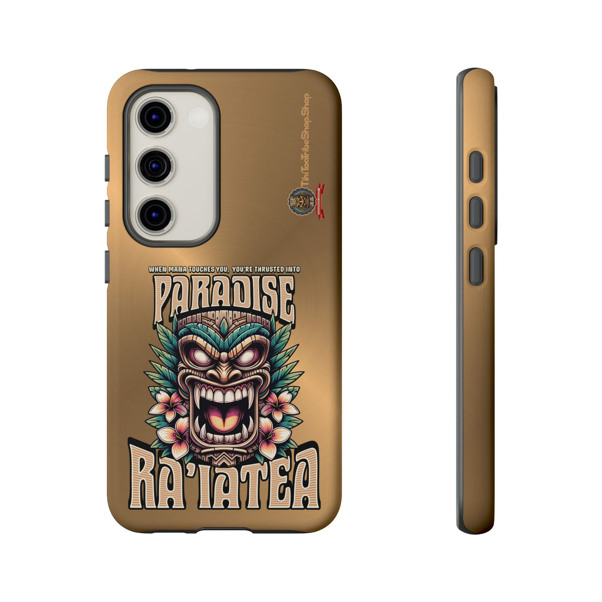 Ra’iatea – Coque Tiki Tribal de Protection Premium