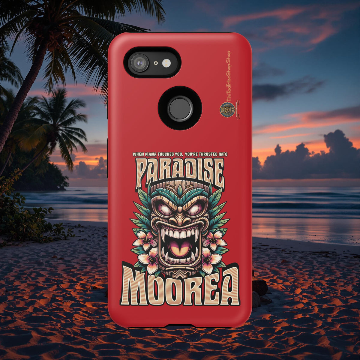 Moorea – Coque Antichoc Premium Tiki Fenua