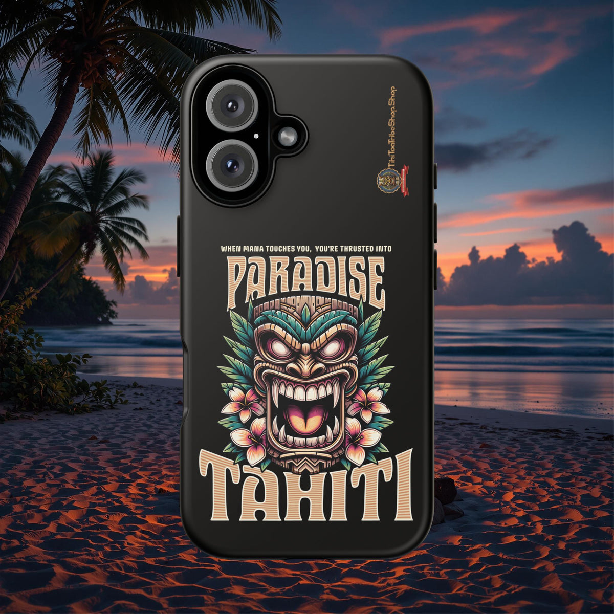 Tahiti – Coque Antichoc Premium Tiki Royal
