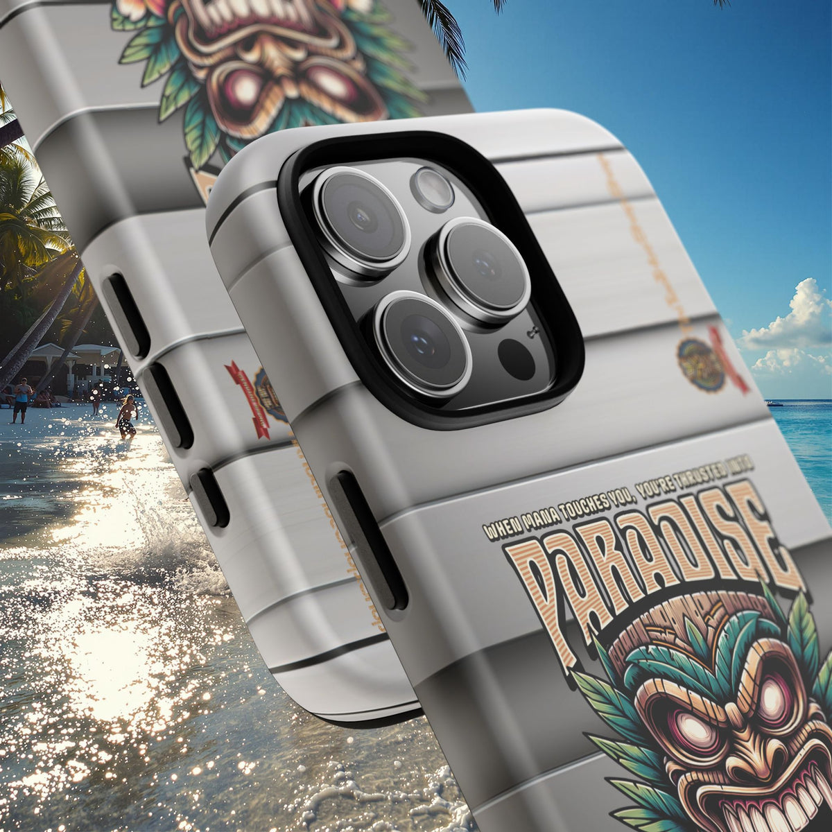 Moorea – Coque Antichoc Premium Tiki Fenua