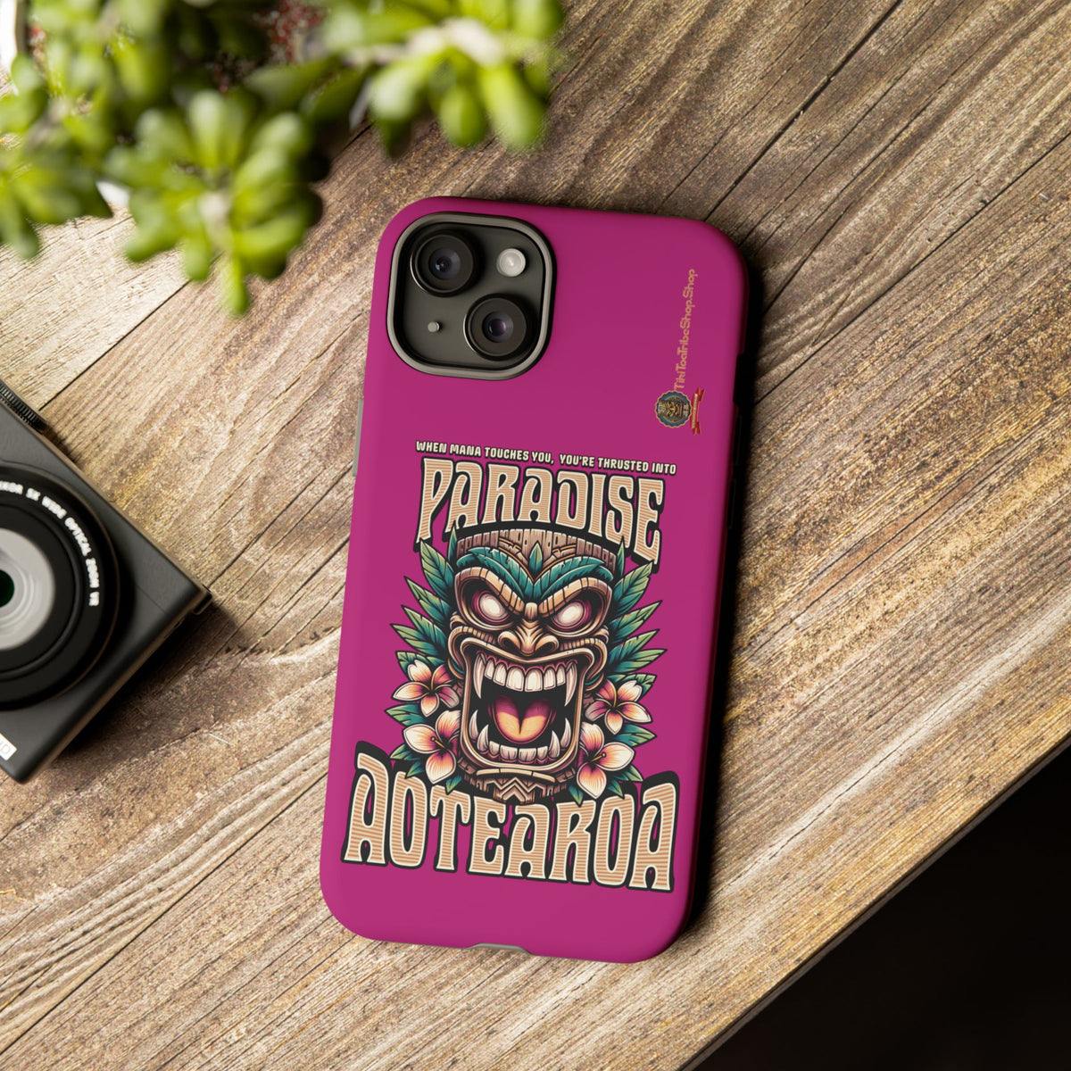 Aotearoa – Coque Antichoc Tiki Maori & Mana Ancestral