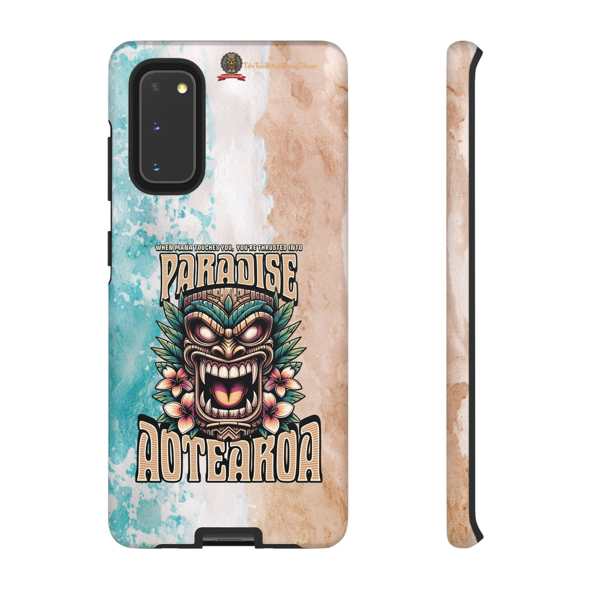 Aotearoa – Coque Antichoc Tiki Maori & Mana Ancestral
