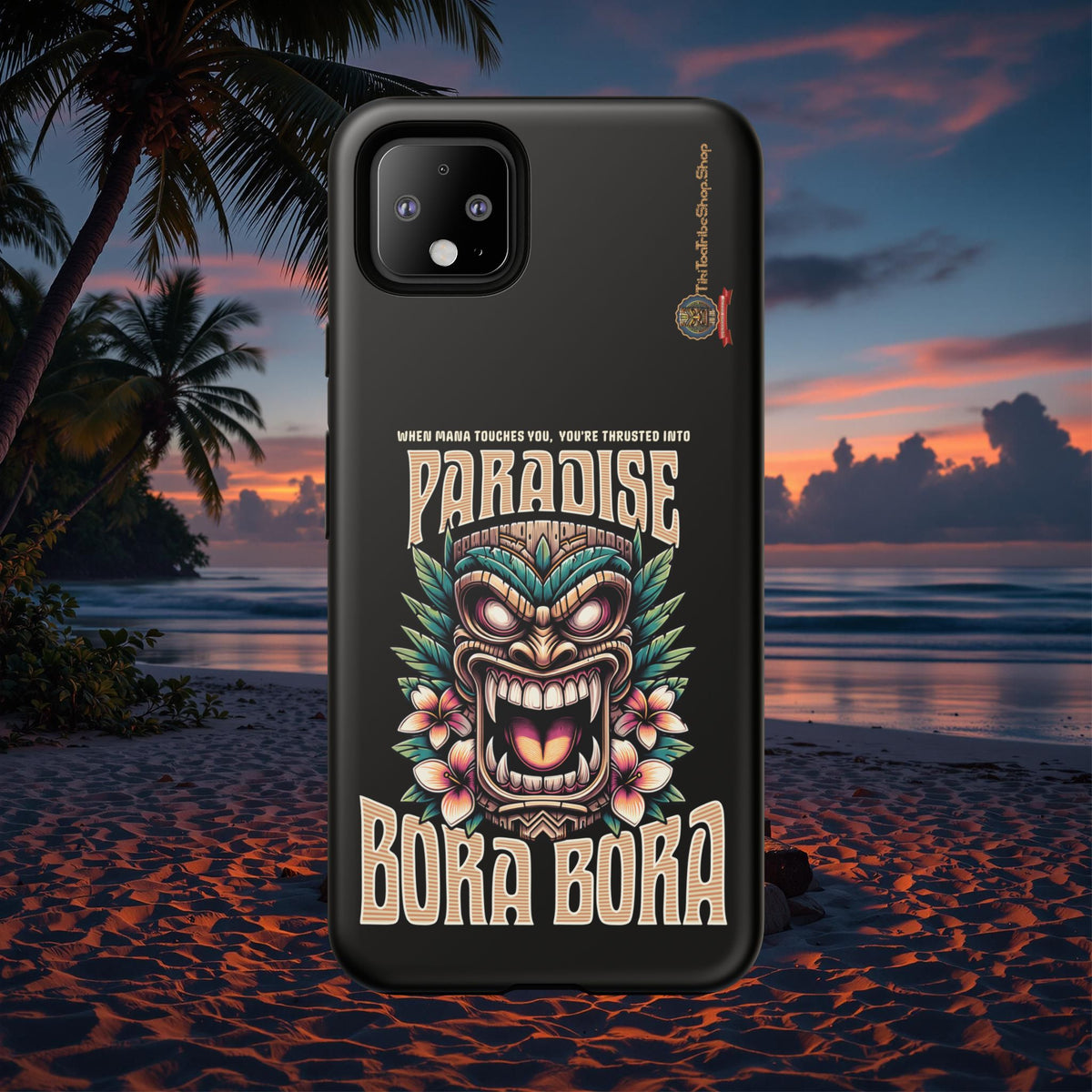 Bora Bora – Premium Tiki Elegance Shockproof Case