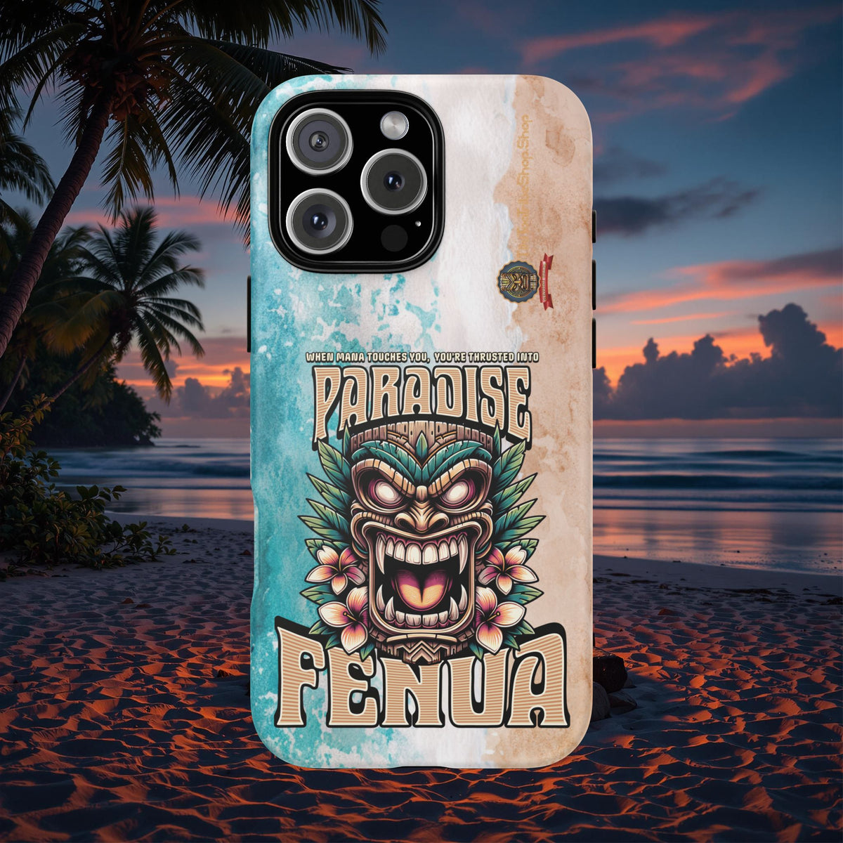 Fenua Guardian – Coque Antichoc Art Polynésien