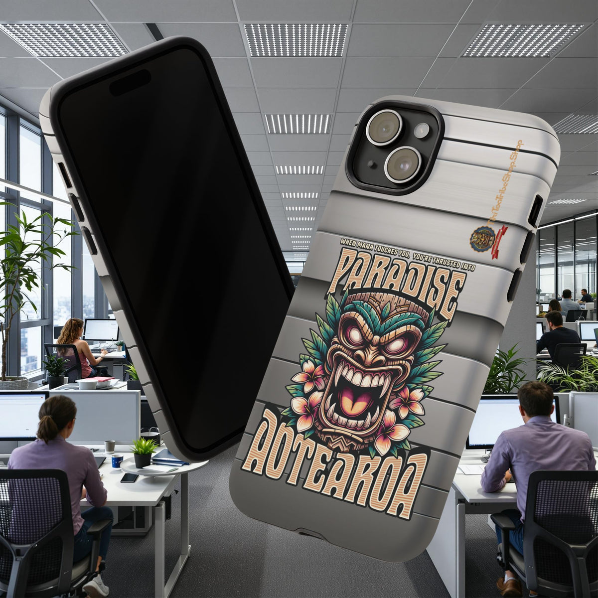 Aotearoa – Tiki Maori &amp; Ancestral Mana Shockproof Case