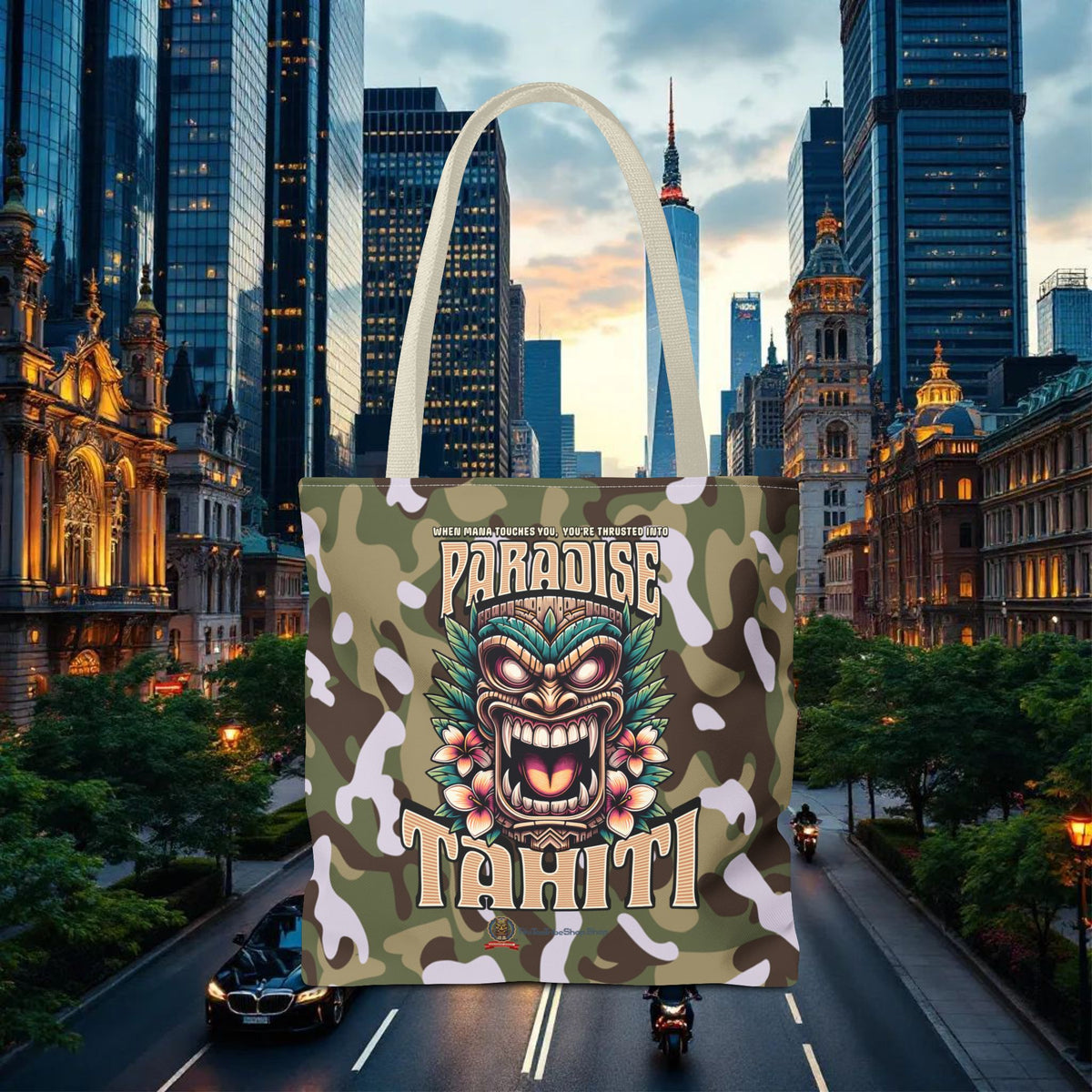 Tote Bag - 'Paradise Tahiti'