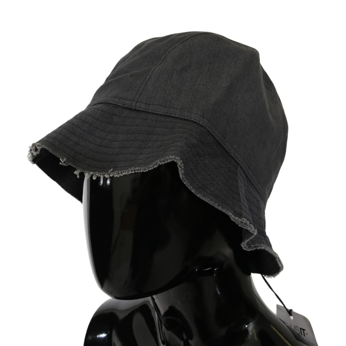National Chic Costume Black Bucket Hat - Timeless Accessory
