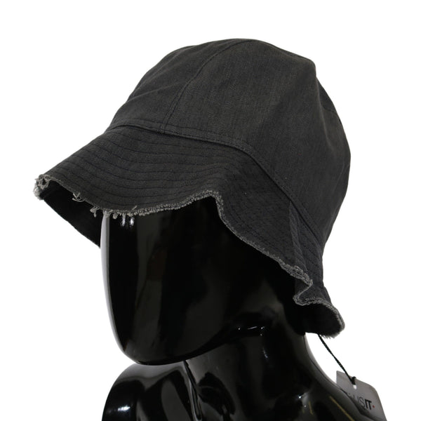 National Chic Costume Black Bucket Hat - Timeless Accessory