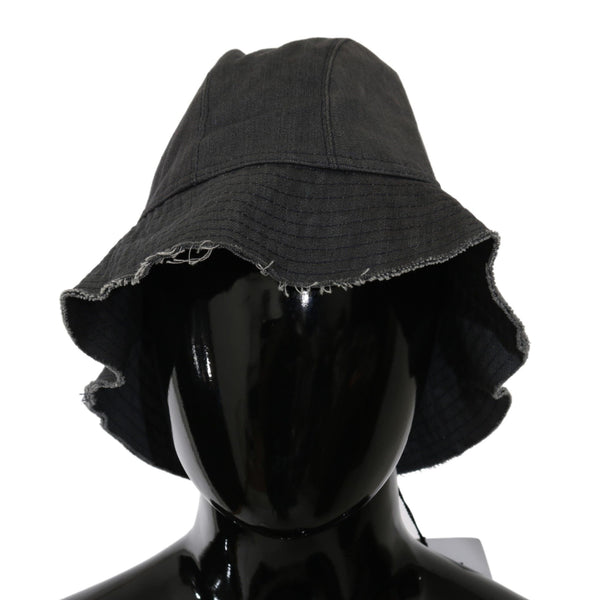 National Chic Costume Black Bucket Hat - Timeless Accessory
