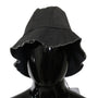 National Chic Costume Black Bucket Hat - Timeless Accessory
