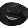 National Chic Black Floppy Hat Costume - Timeless Elegance