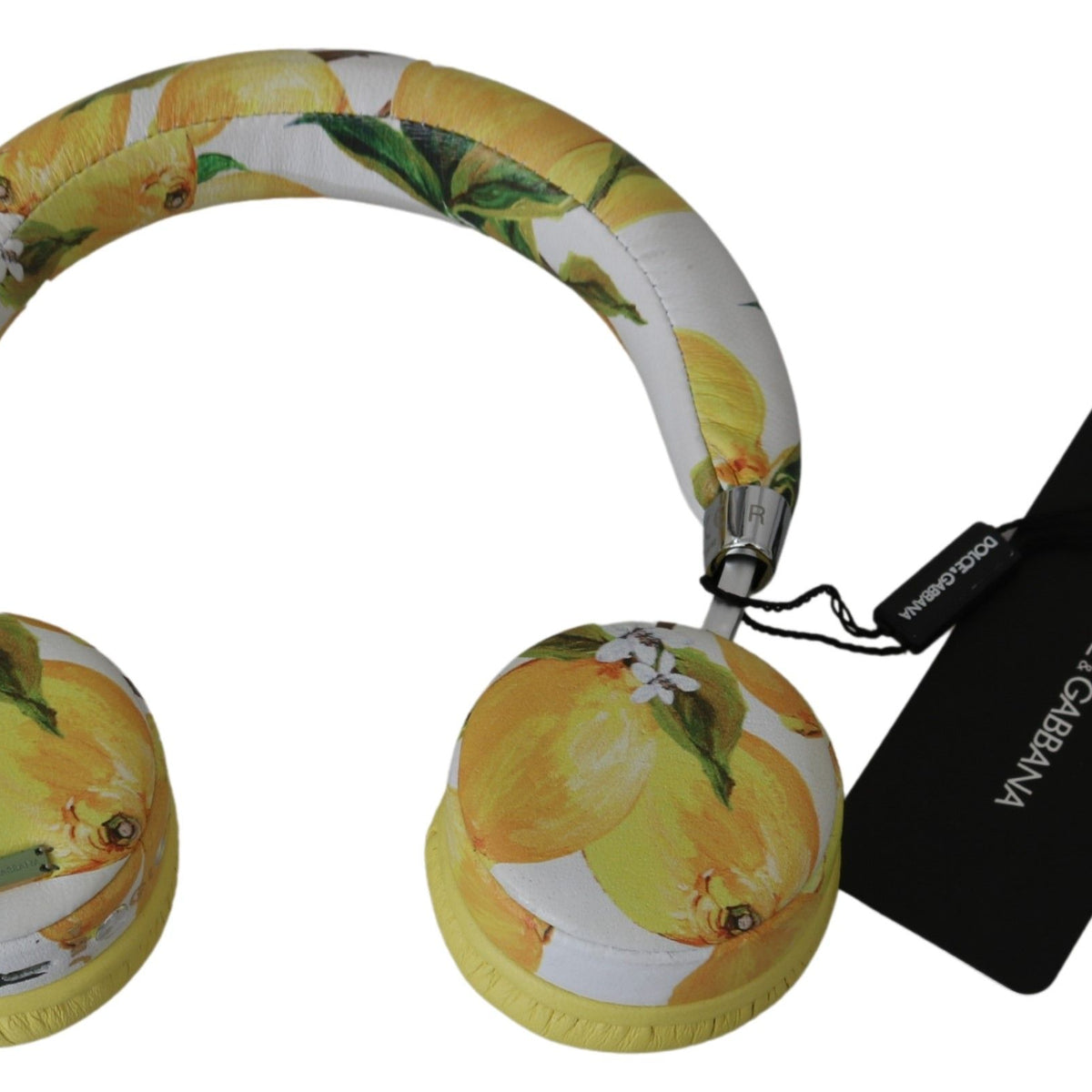 DOLCE & GABBANA : Casque Audio Citron Printemps Italien