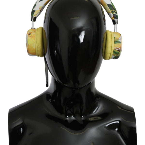 DOLCE &amp; GABBANA: Italian Spring Lemon Print Headphones
