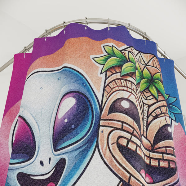 Rideau de Douche Tiki Toa