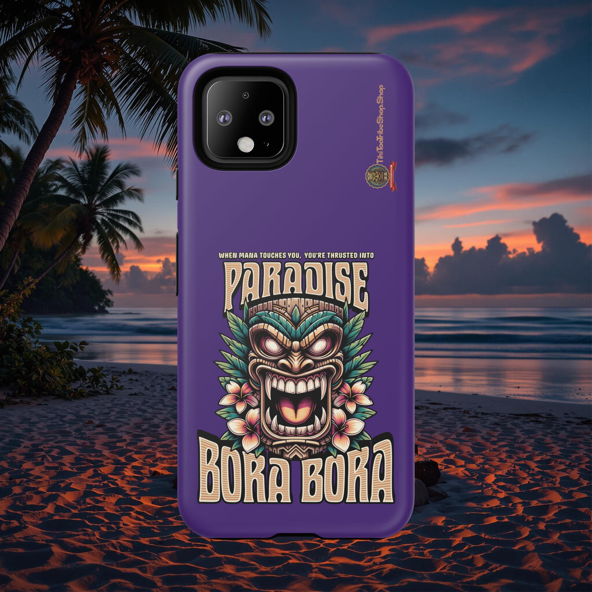 Bora Bora – Coque Antichoc Premium Tiki Élégance