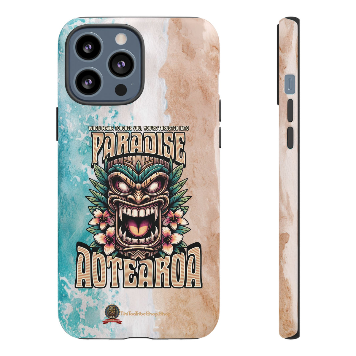 Aotearoa – Coque Antichoc Tiki Maori & Mana Ancestral