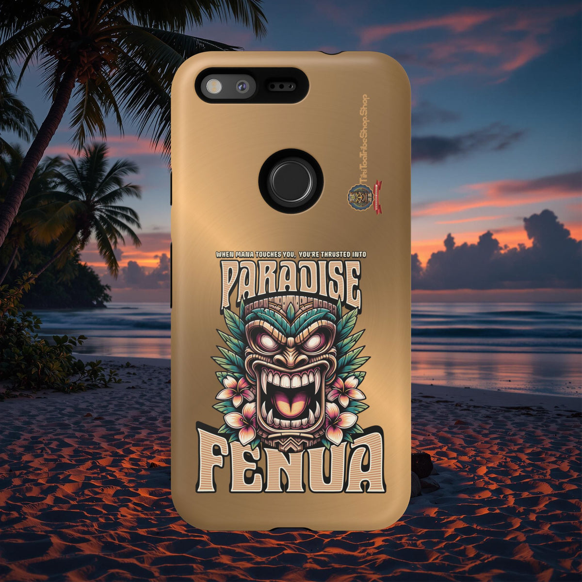 Fenua Guardian – Coque Antichoc Art Polynésien