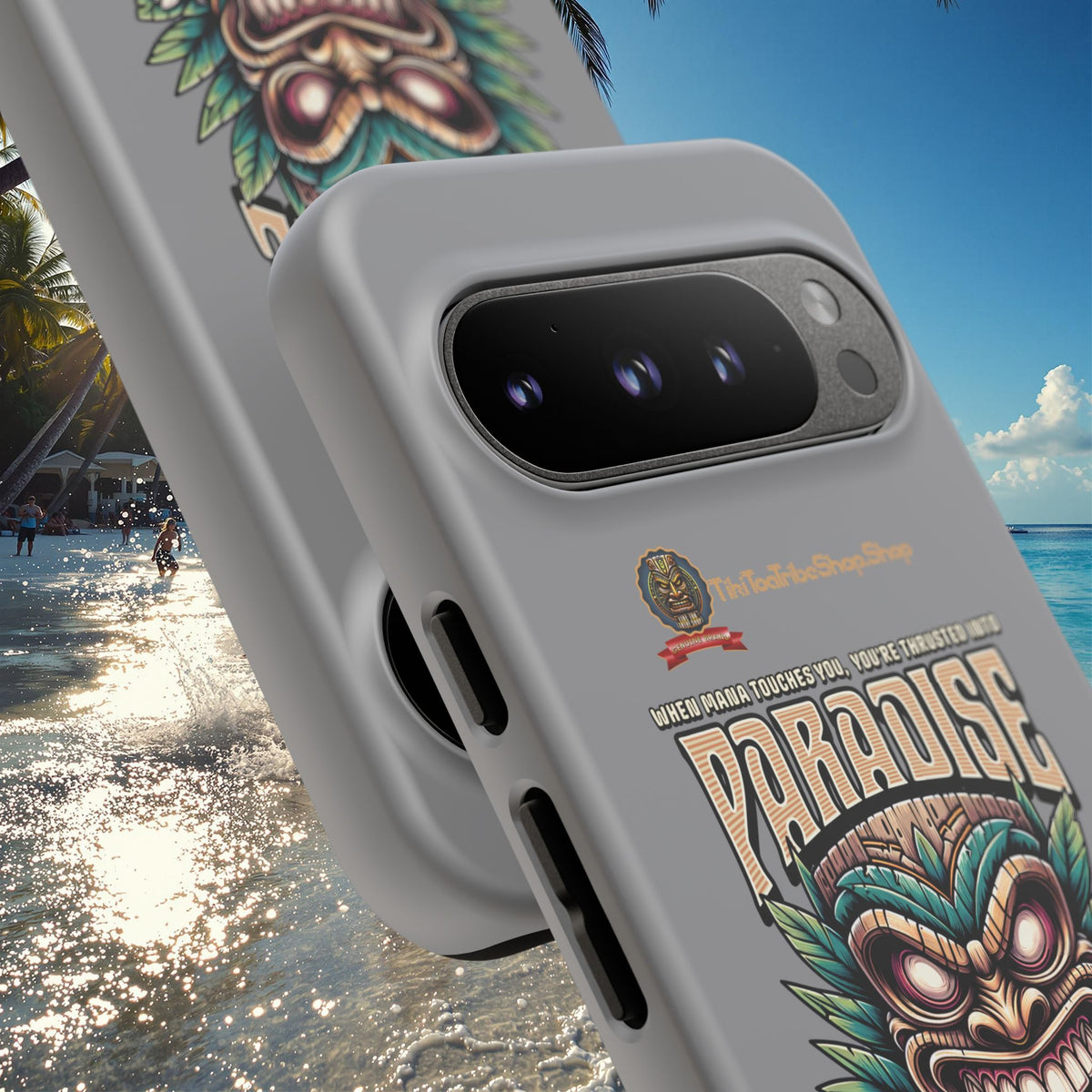 Tahiti – Coque Antichoc Premium Tiki Royal