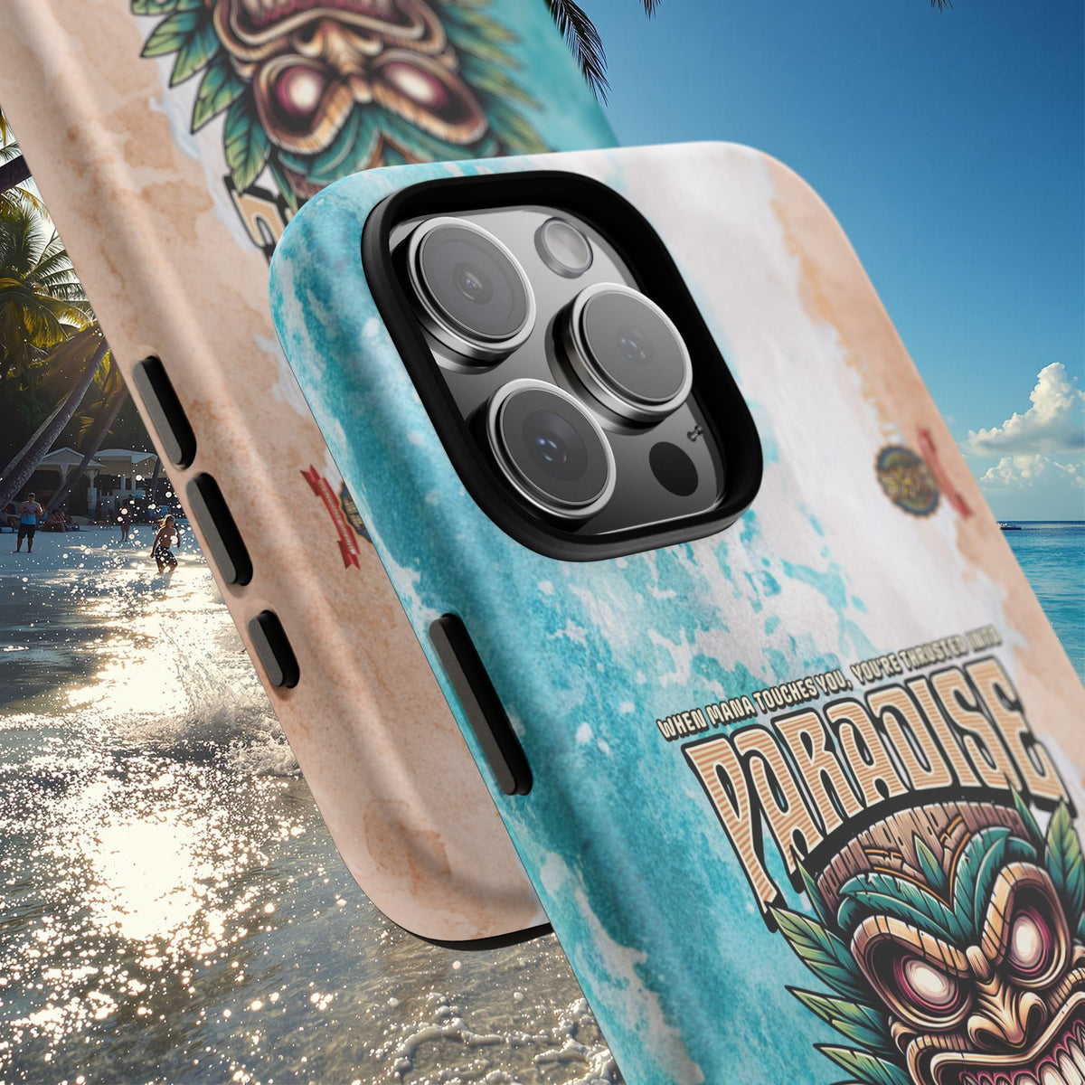 Bora Bora – Coque Antichoc Premium Tiki Élégance