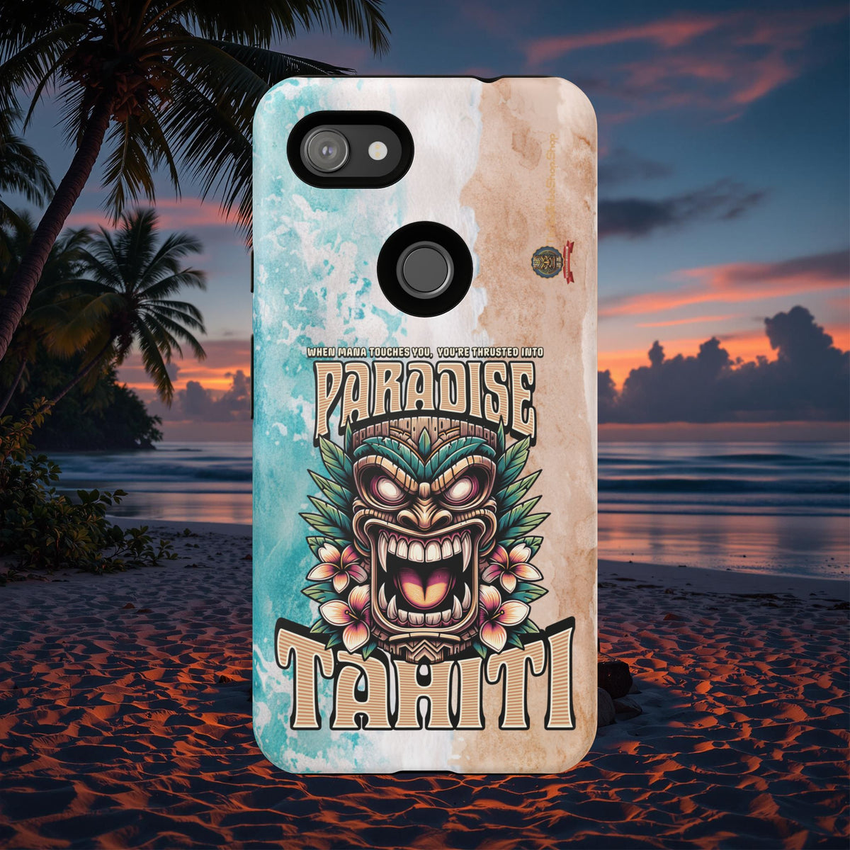 Tahiti – Coque Antichoc Premium Tiki Royal