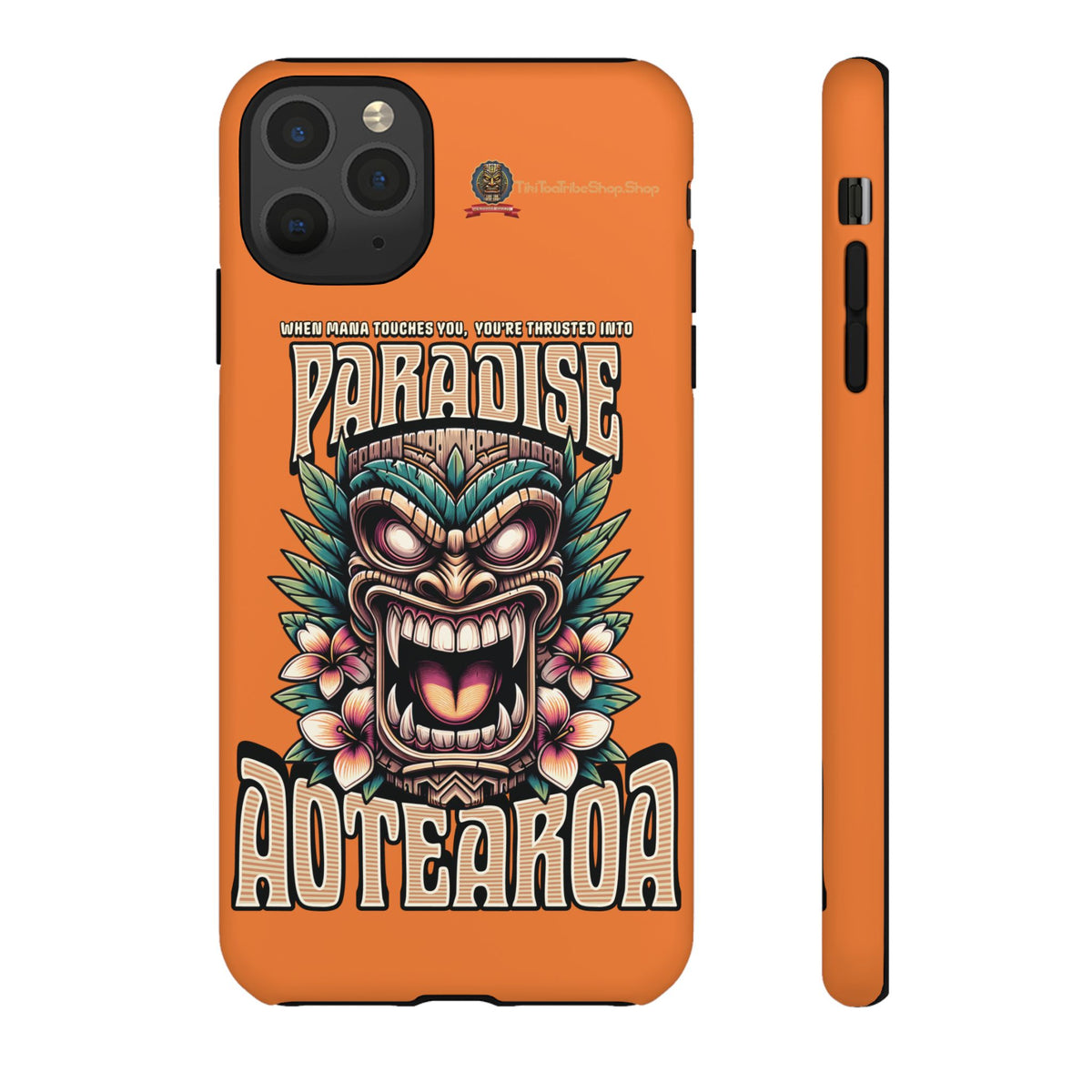 Aotearoa – Coque Antichoc Tiki Maori & Mana Ancestral