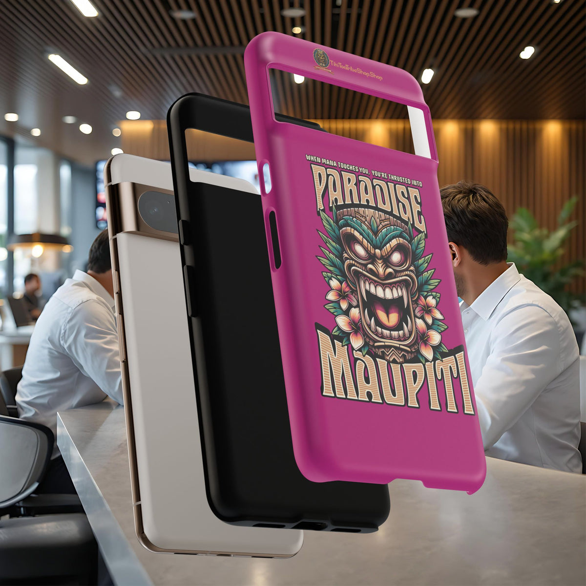 Maupiti Spirit – Coque Tiki Sauvage & Tropicale