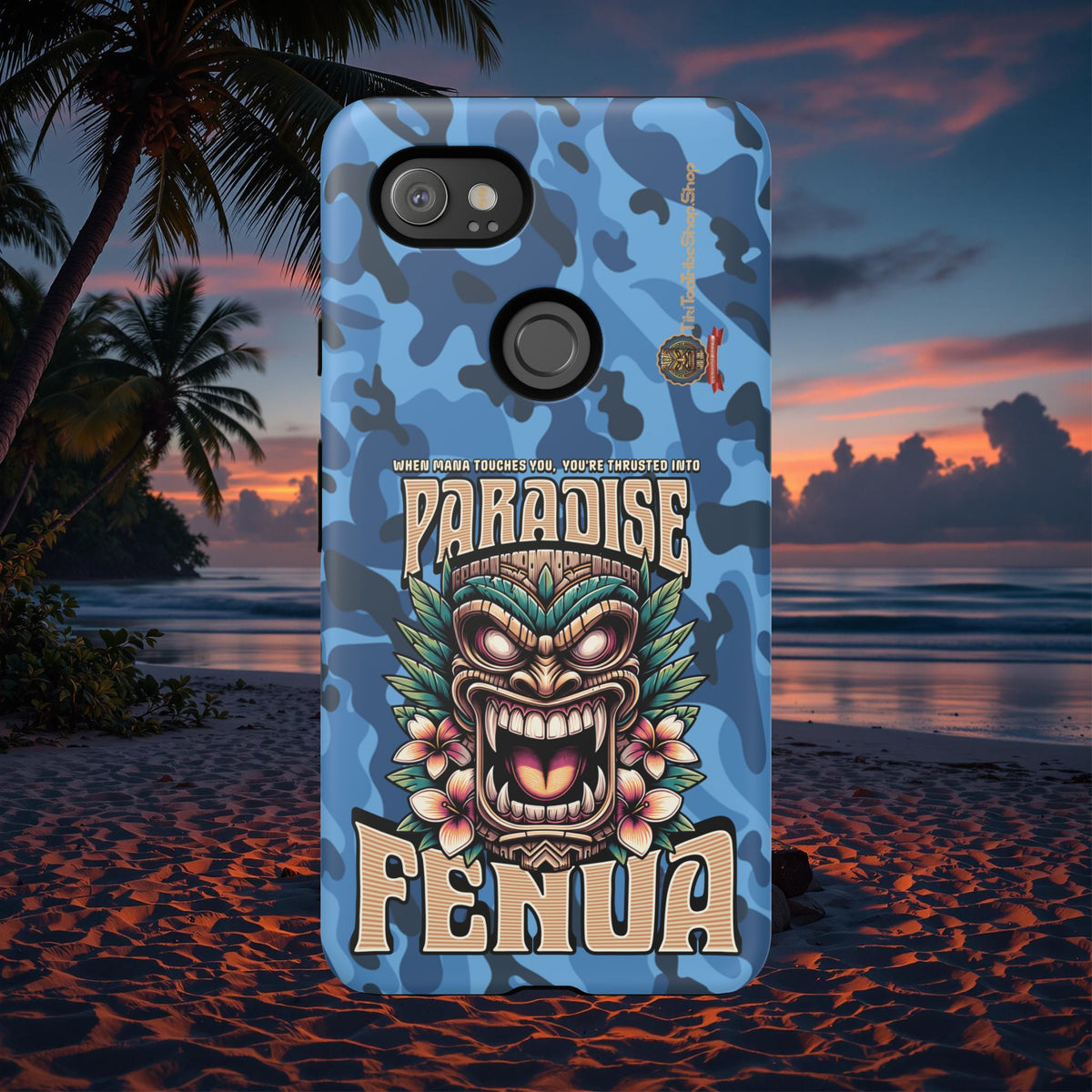 Fenua Guardian – Coque Antichoc Art Polynésien