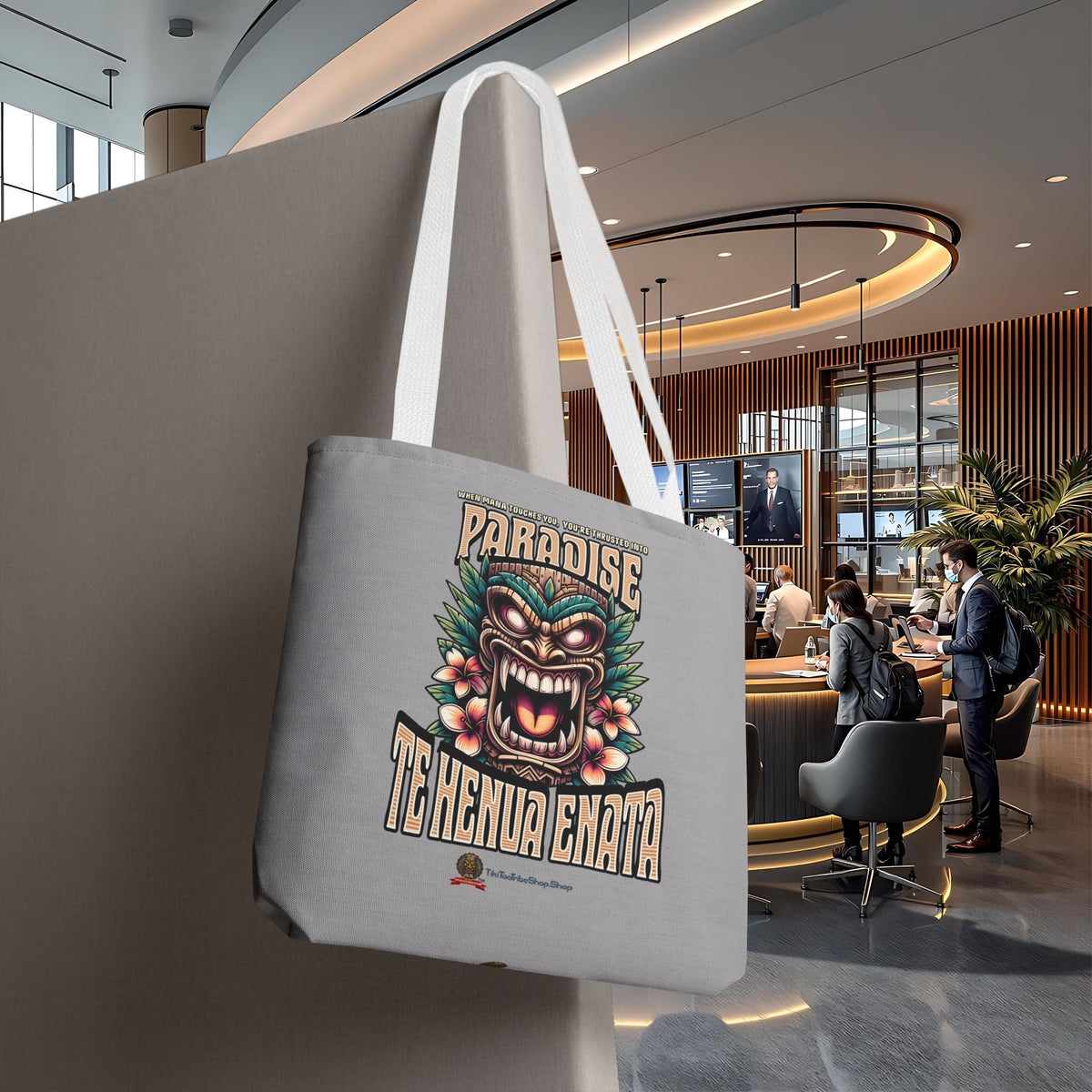 TE HENUA ENATA PARADISE Tote Bag