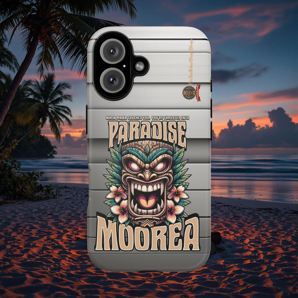 Moorea – Coque Antichoc Premium Tiki Fenua