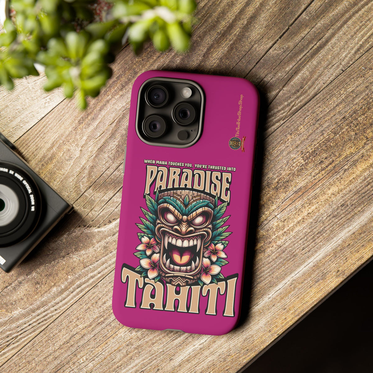Tahiti – Coque Antichoc Premium Tiki Royal