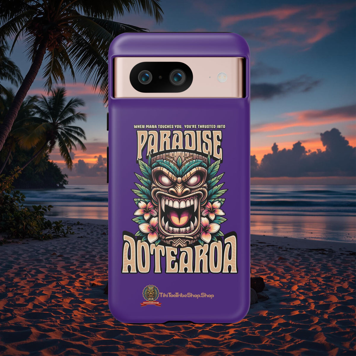 Aotearoa – Tiki Maori &amp; Ancestral Mana Shockproof Case