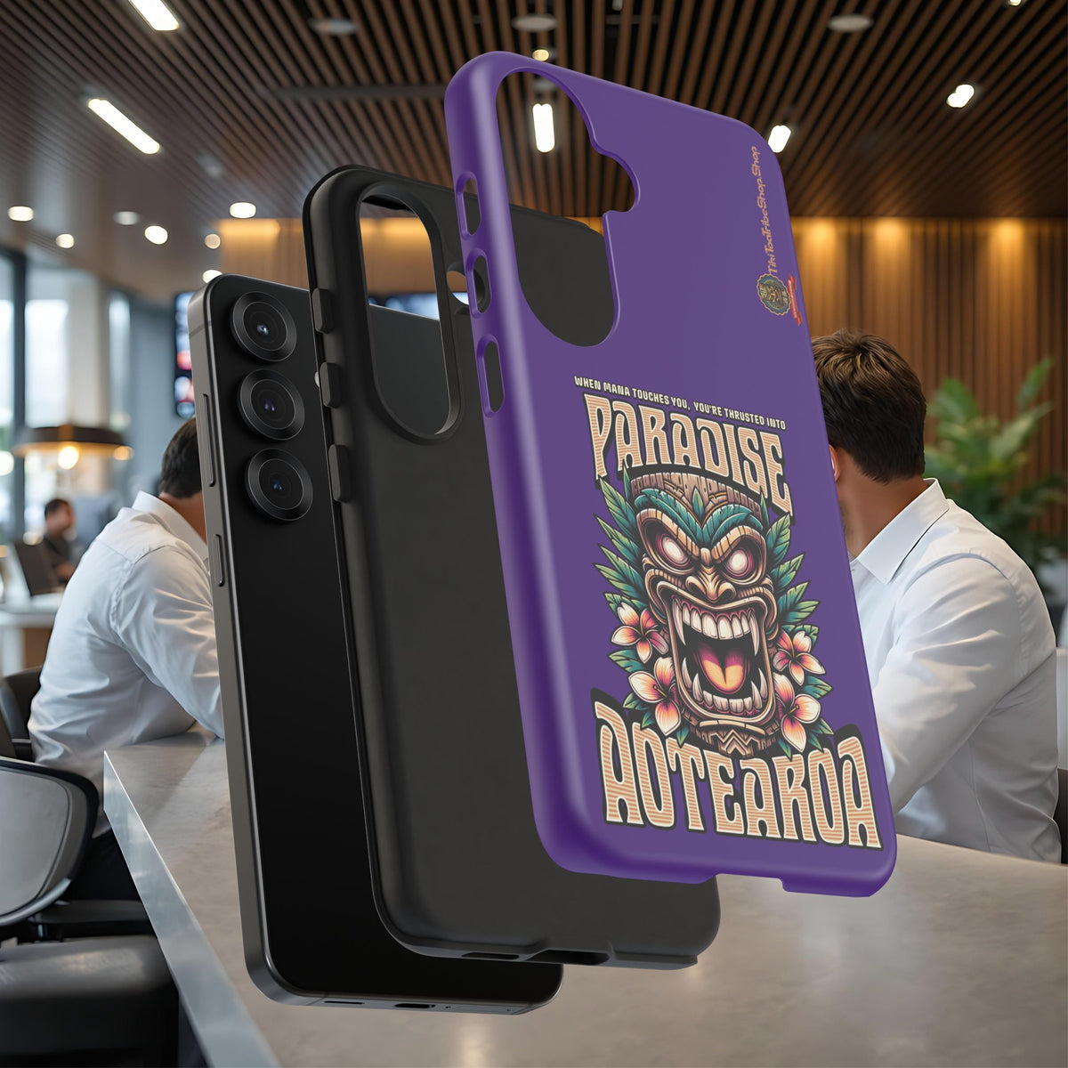 Aotearoa – Tiki Maori &amp; Ancestral Mana Shockproof Case