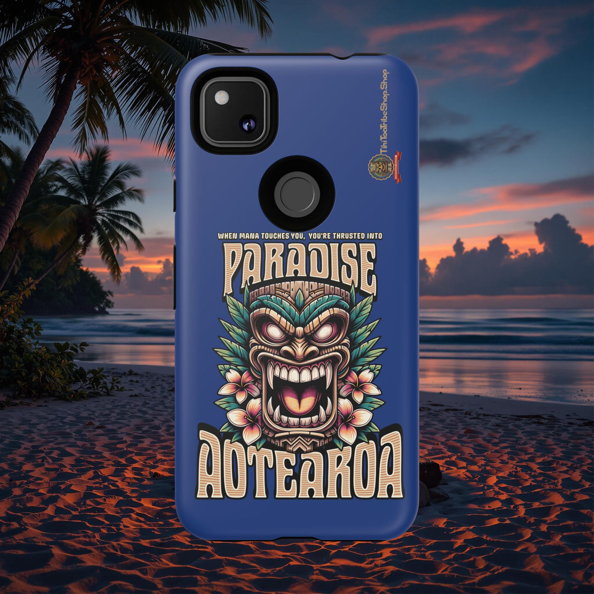 Aotearoa – Coque Antichoc Tiki Maori & Mana Ancestral