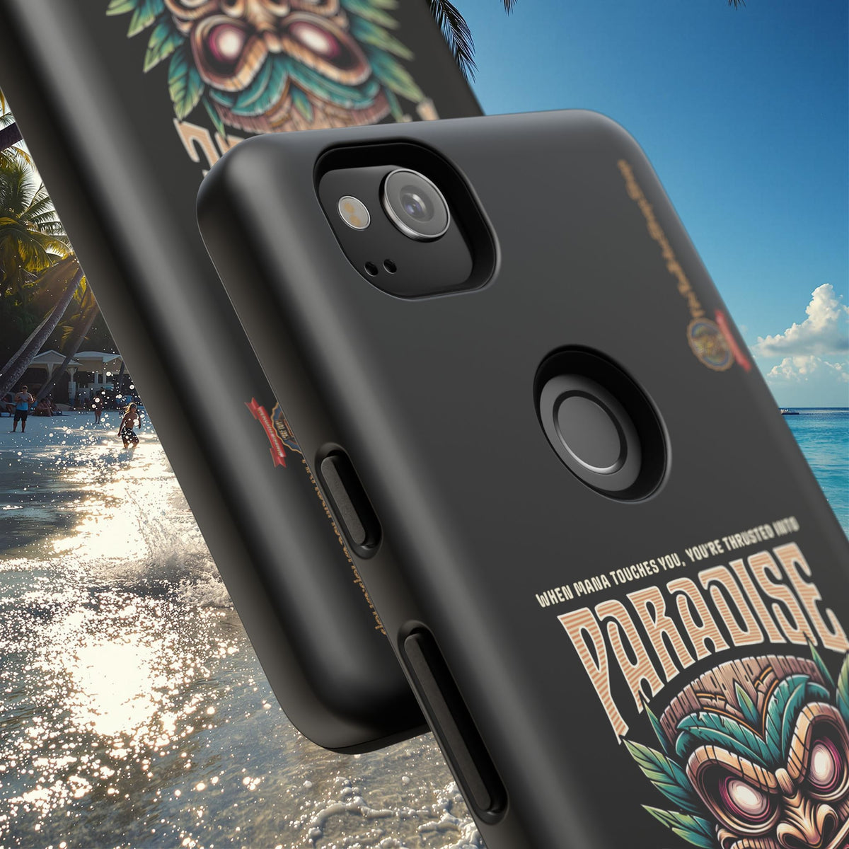 Bora Bora – Premium Tiki Elegance Shockproof Case