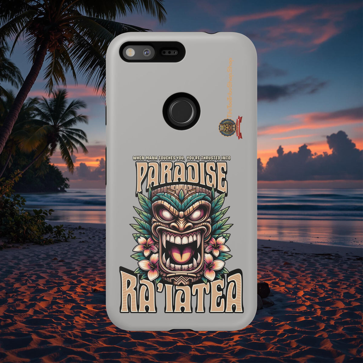 Ra’iatea – Coque Tiki Tribal de Protection Premium