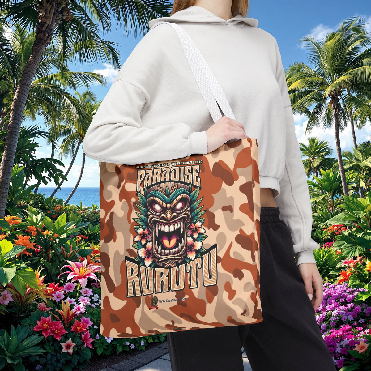 Tote Bag - 'Paradise Rurutu'