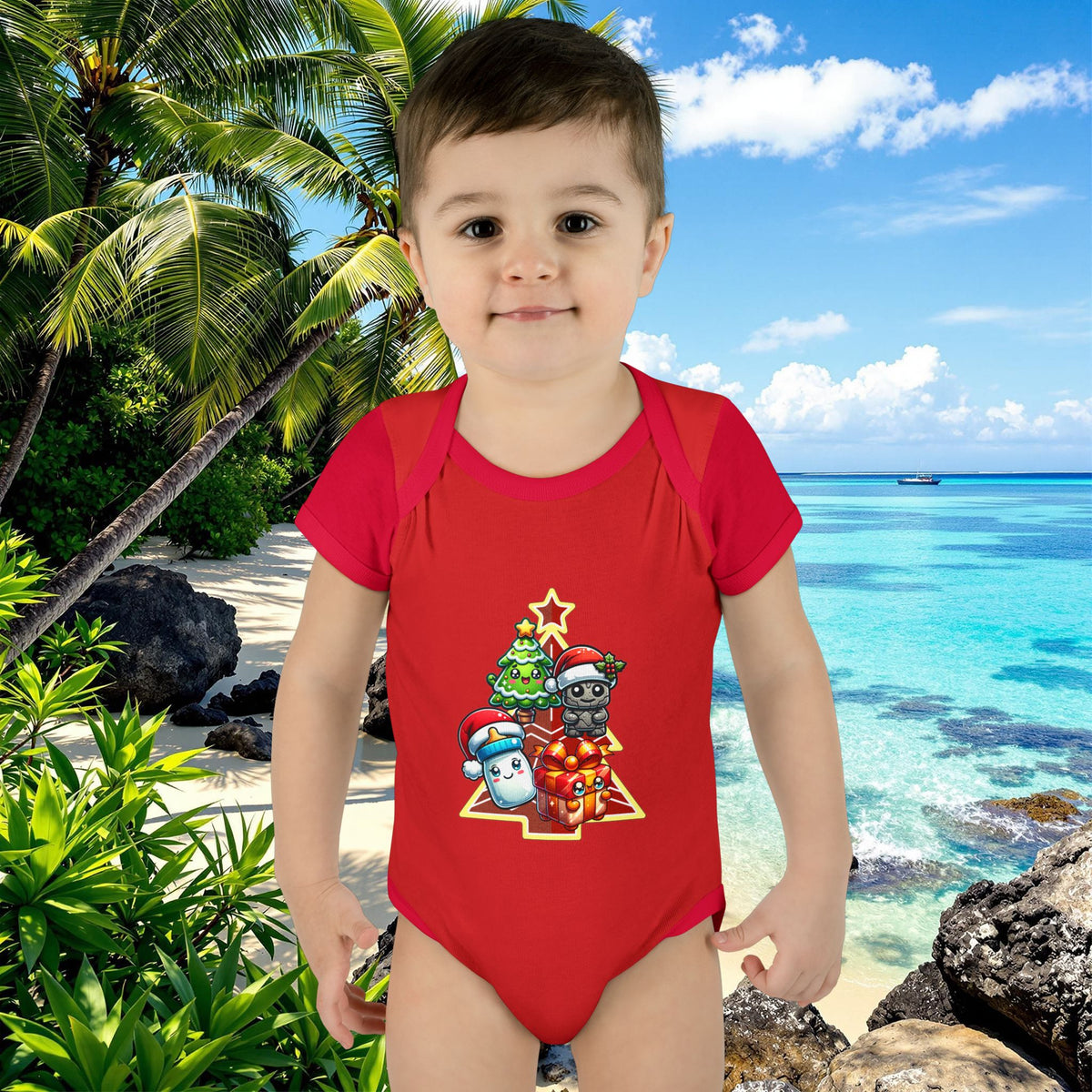 Christmas Mini Tikis, Maxi Joy: Smiles and laughter