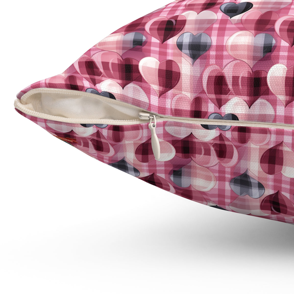 Charme Plaid :  Coeurs & Coeurs