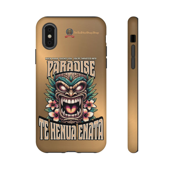 Te Henua Enata – Coque Antichoc Tiki Ancestral & Puissant