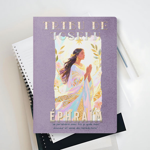 Journal de Prière & Réflexion Spirituelle – Fille d’Éphraïm | Cahier Inspirant LDS pour Femmes | Journal Biblique & Développement Spirituel (200 pages)