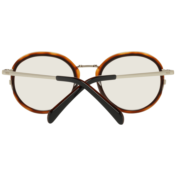 EMILIO PUCCI Black &amp; Brown Sunglasses for Women