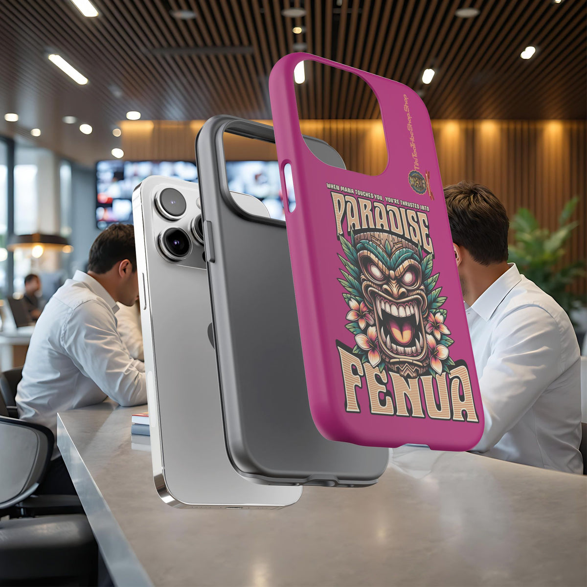 Fenua Guardian – Coque Antichoc Art Polynésien