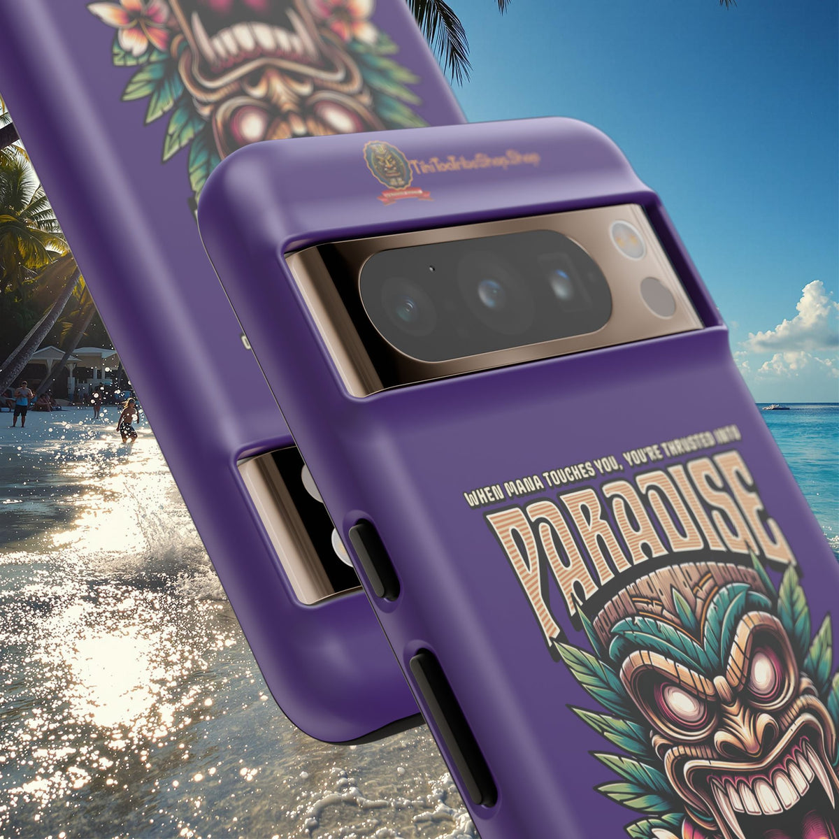 Bora Bora – Coque Antichoc Premium Tiki Élégance