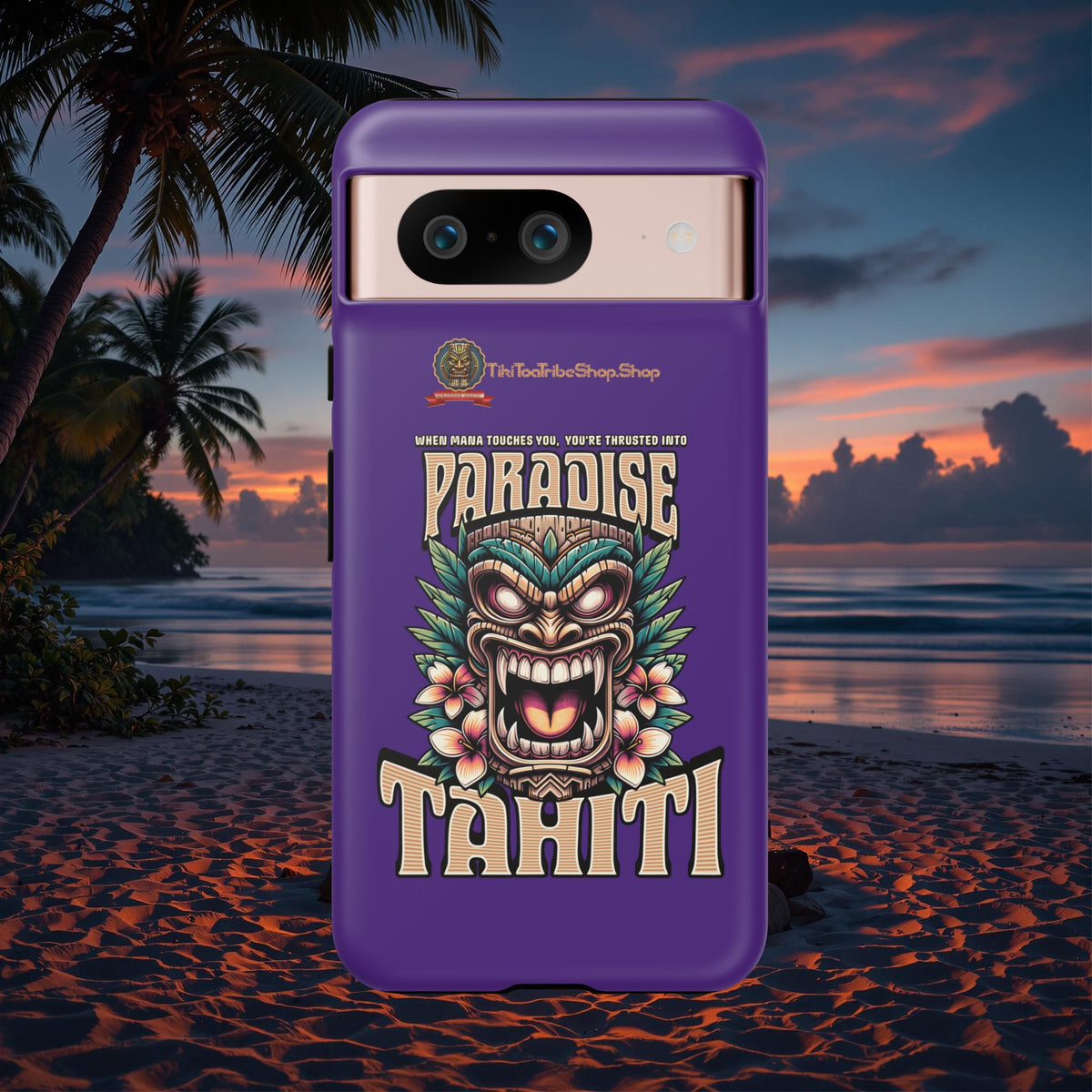 Tahiti – Coque Antichoc Premium Tiki Royal