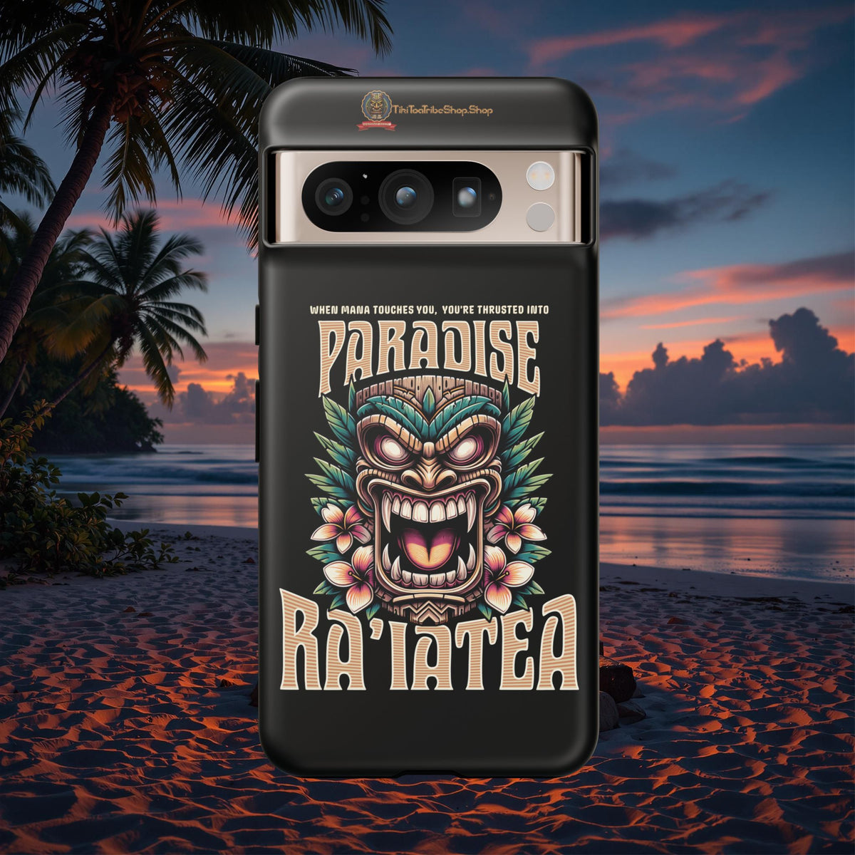 Ra’iatea – Coque Tiki Tribal de Protection Premium