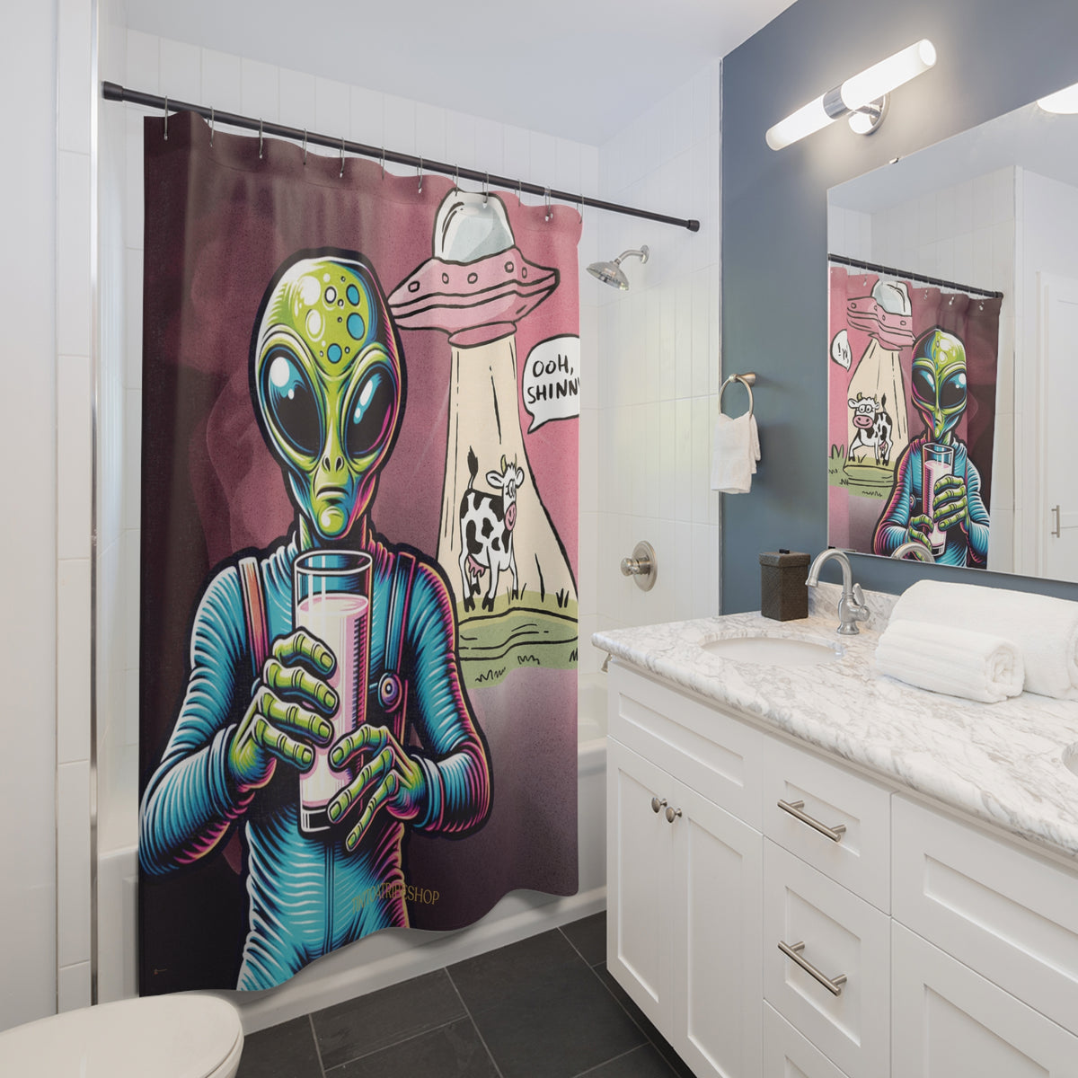 Rideau de Douche Tiki Toa
