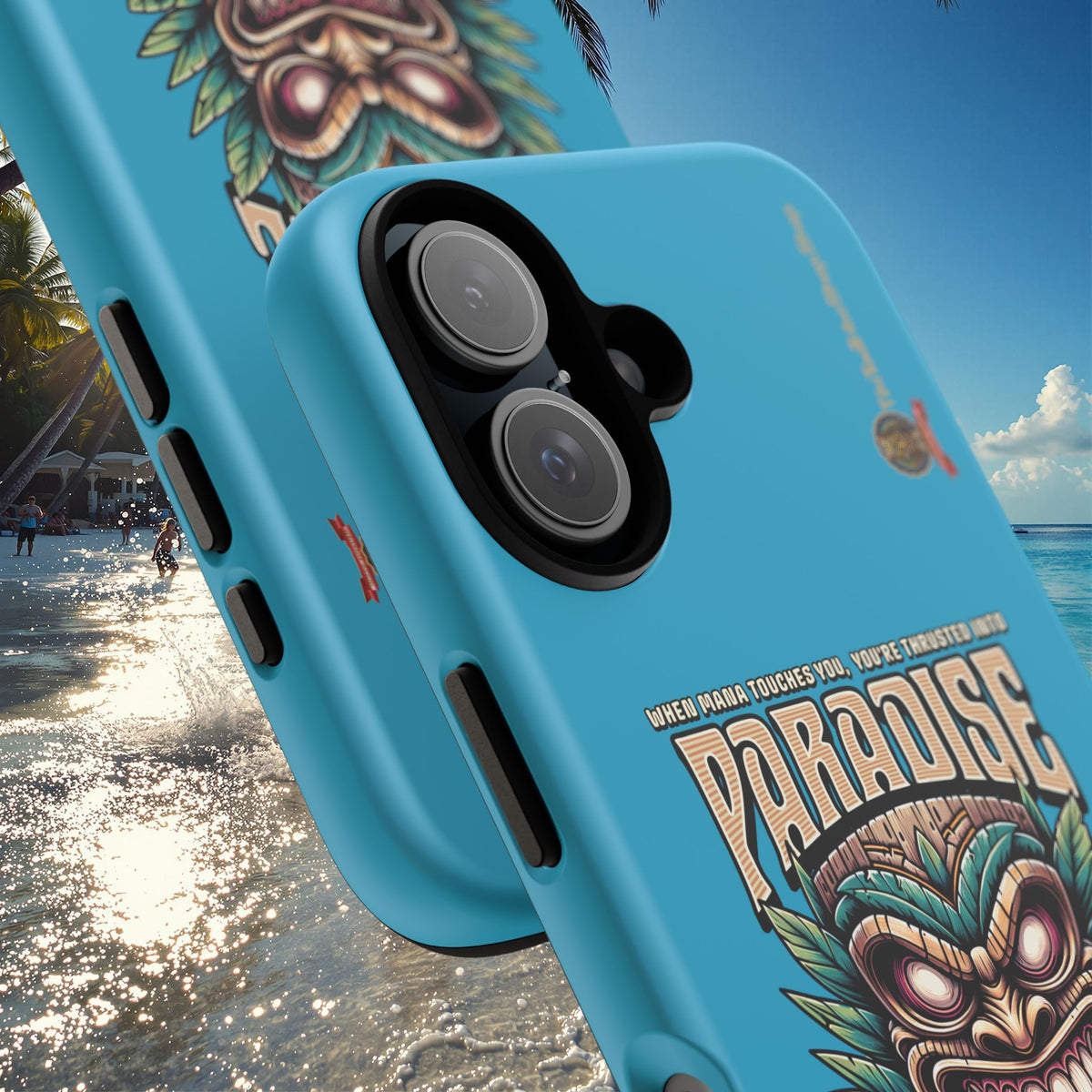 Tahiti – Coque Antichoc Premium Tiki Royal